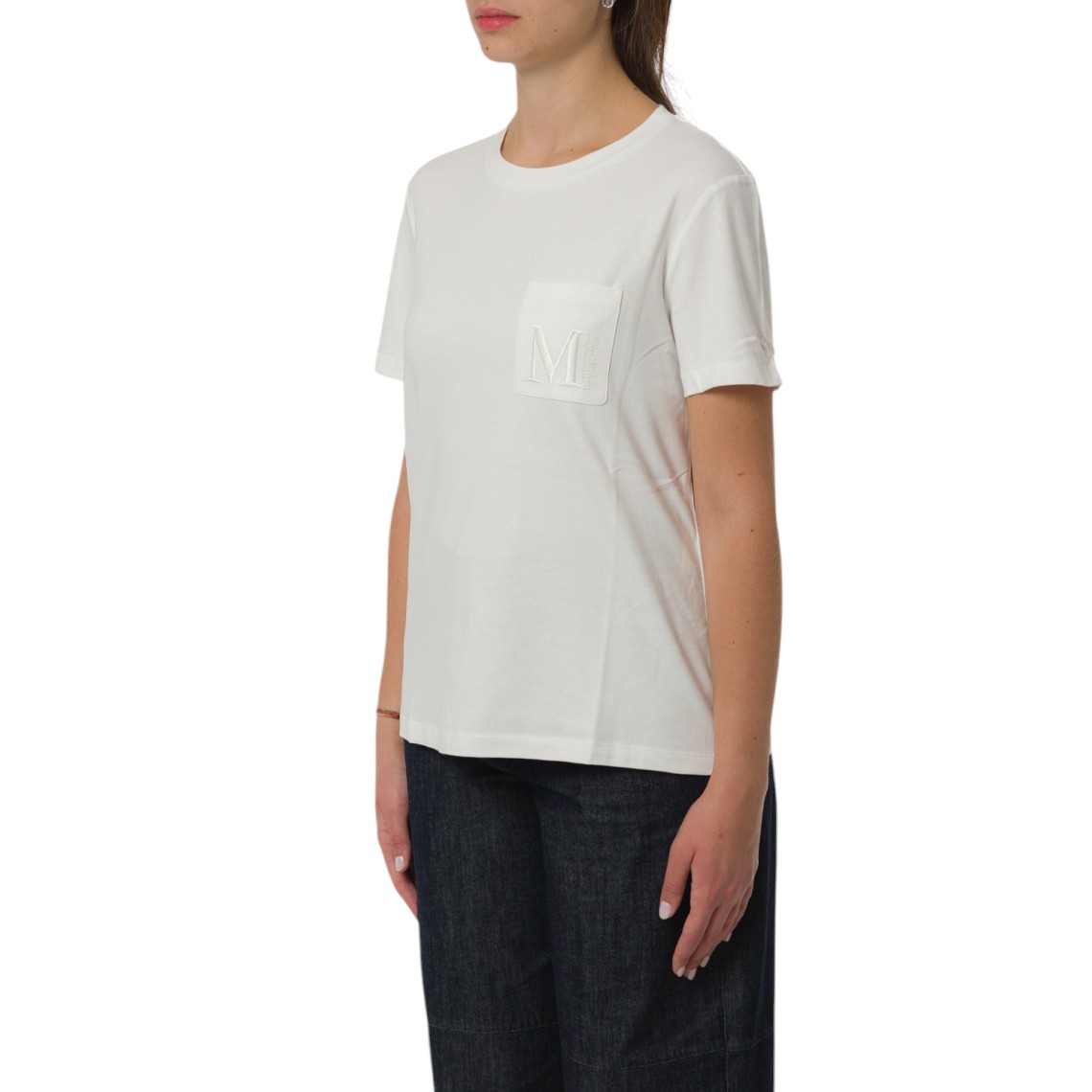 T-shirt in jersey di cotone Madera 'S Max Mara