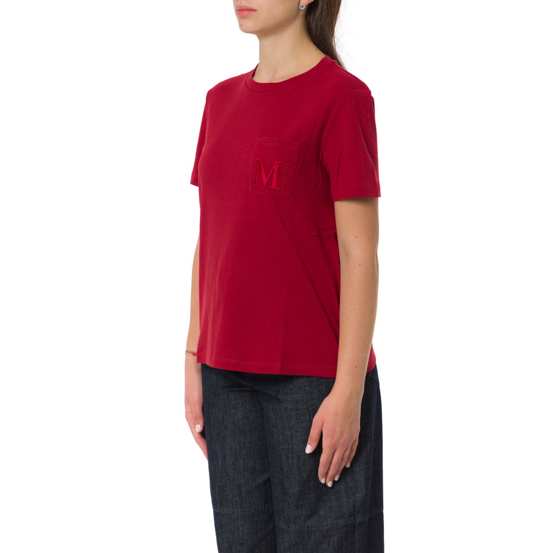 T-shirt in jersey di cotone Madera 'S Max Mara
