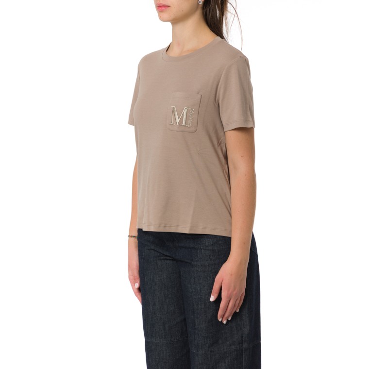 T-shirt in jersey di cotone Madera 'S Max Mara