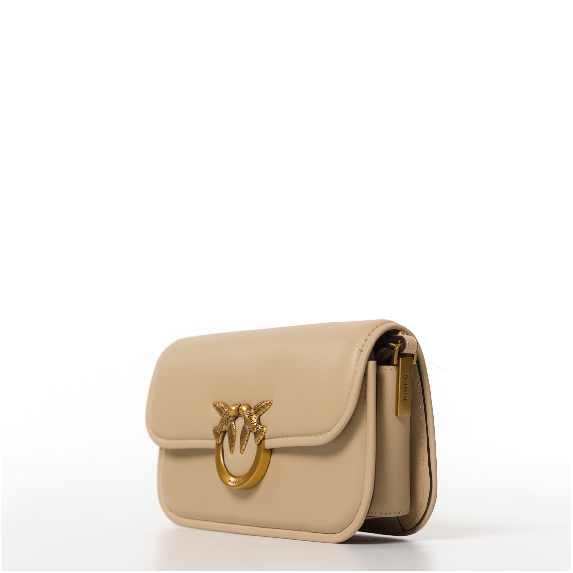 Borsa a tracolla piccola Love Bag Box Pinko in nappa