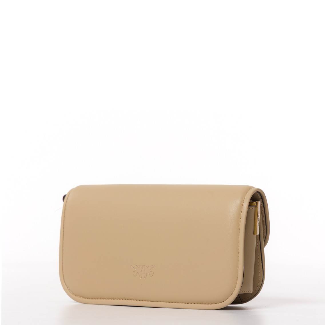 Borsa a tracolla piccola Love Bag Box Pinko in nappa