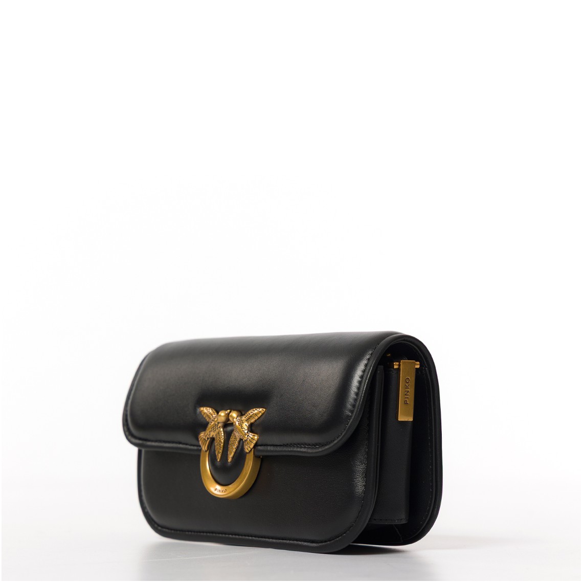 Borsa a tracolla piccola Love Bag Box Pinko in nappa