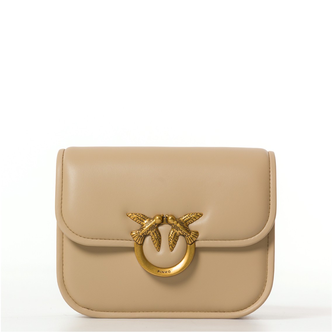 Borsa a tracolla Love Box Bag Mini Pinko in nappa