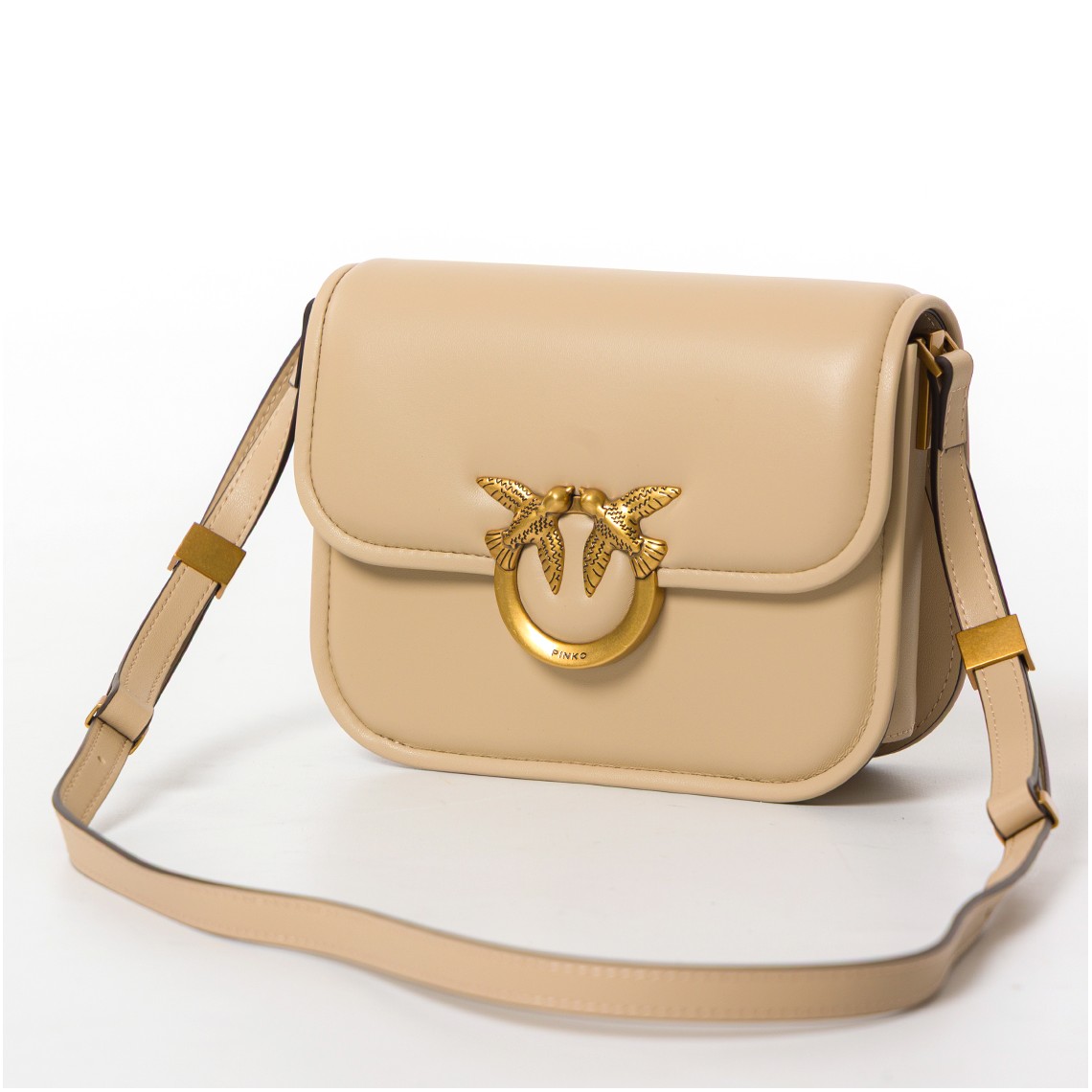 Borsa a tracolla Love Box Bag Mini Pinko in nappa