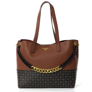 Shopping bag Pollini con maxi catena