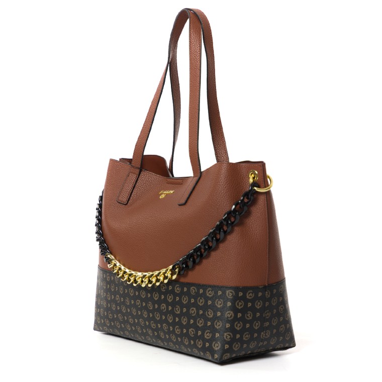 Shopping bag Pollini con maxi catena