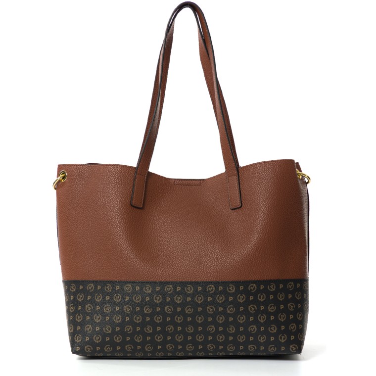 Shopping bag Pollini con maxi catena