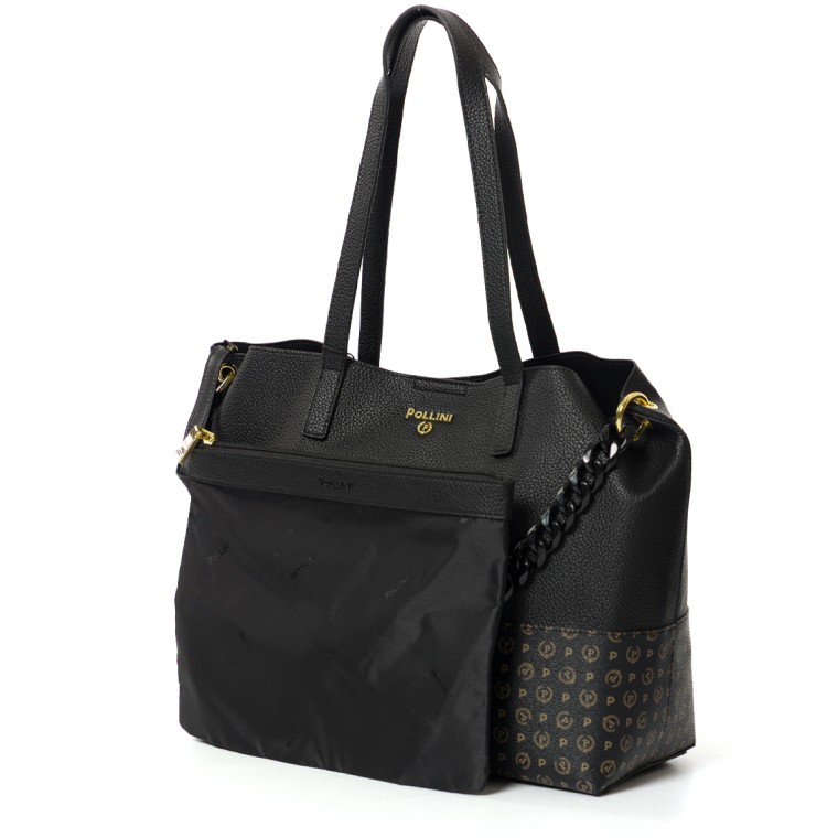 Shopping bag Pollini con maxi catena