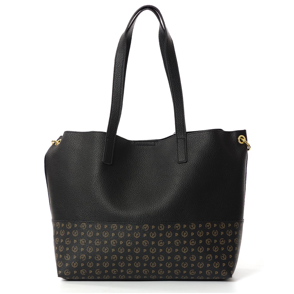 Shopping bag Pollini con maxi catena