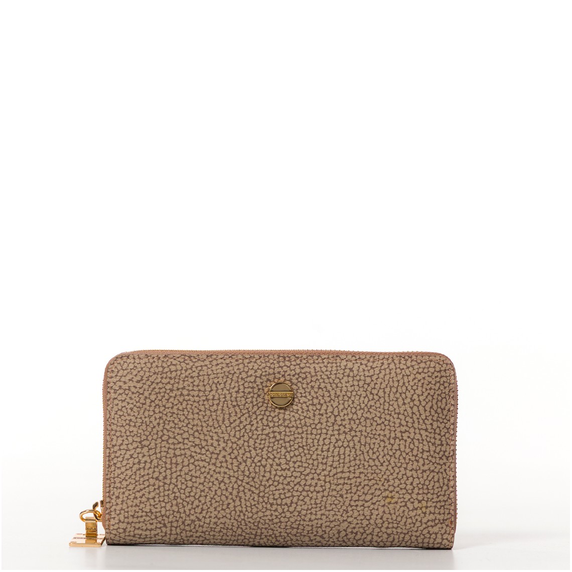 Portafoglio large zip around Borbonese