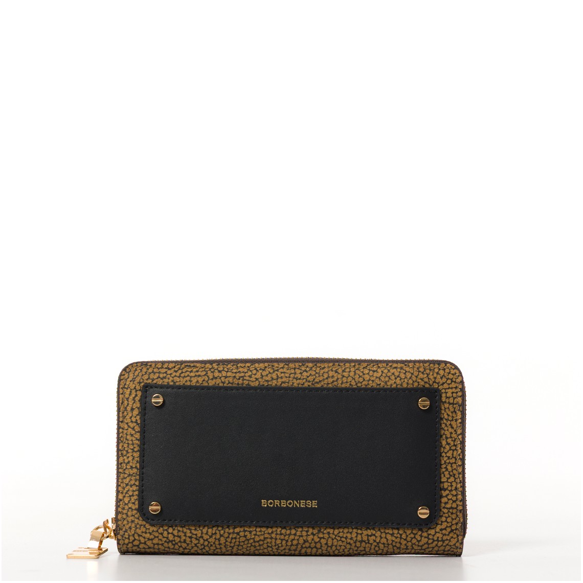 Portafoglio large zip around Borbonese