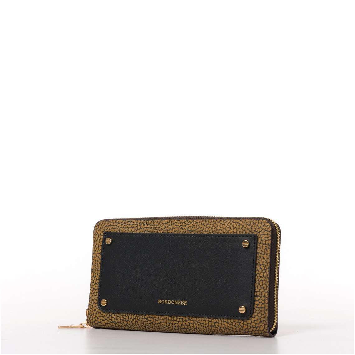 Portafoglio large zip around Borbonese