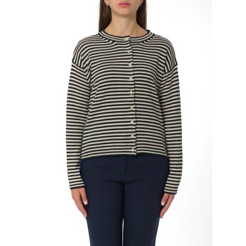 Cardigan a righe Eritea Weekend Max Mara