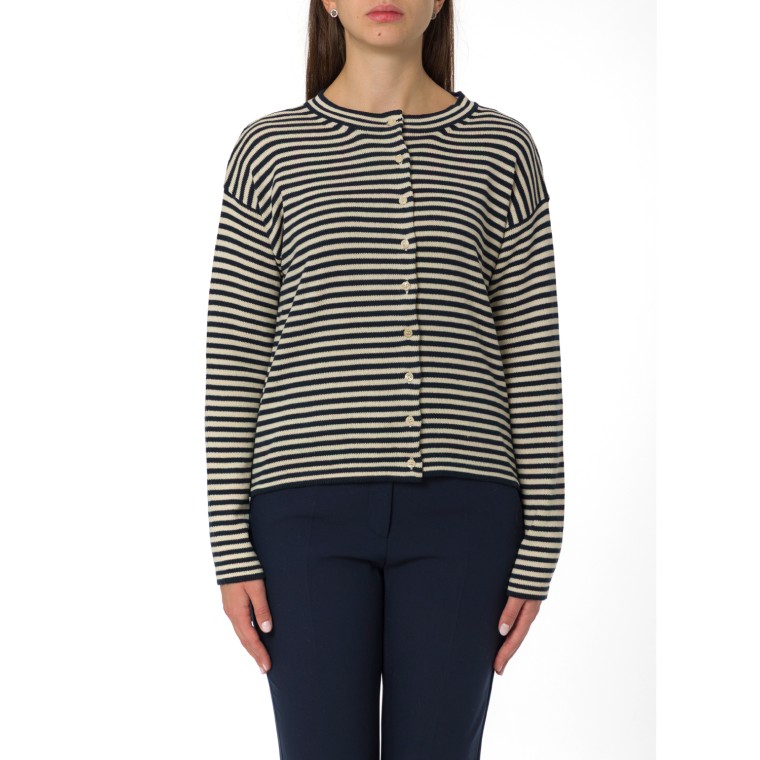 Cardigan a righe Eritea Weekend Max Mara