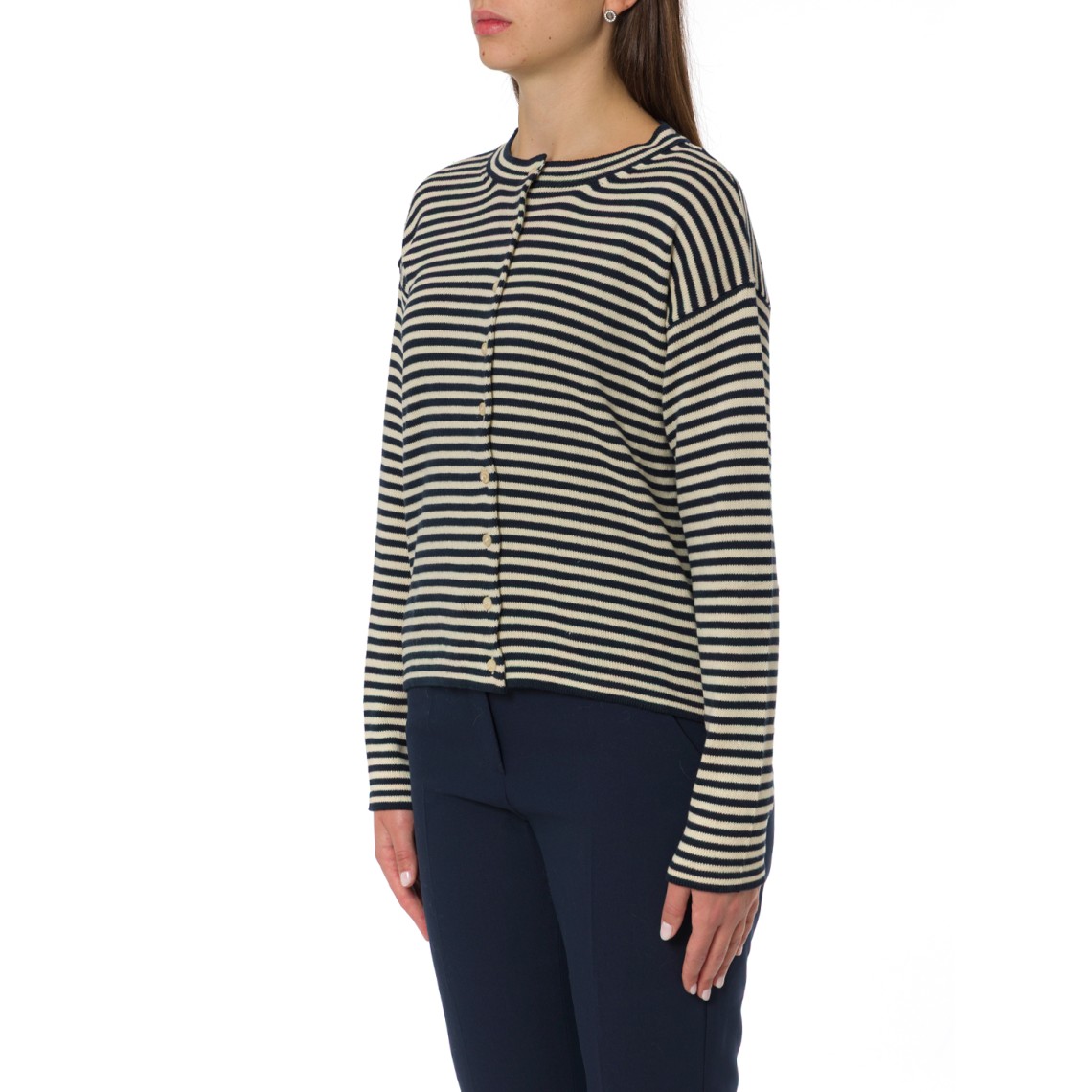 Cardigan a righe Eritea Weekend Max Mara