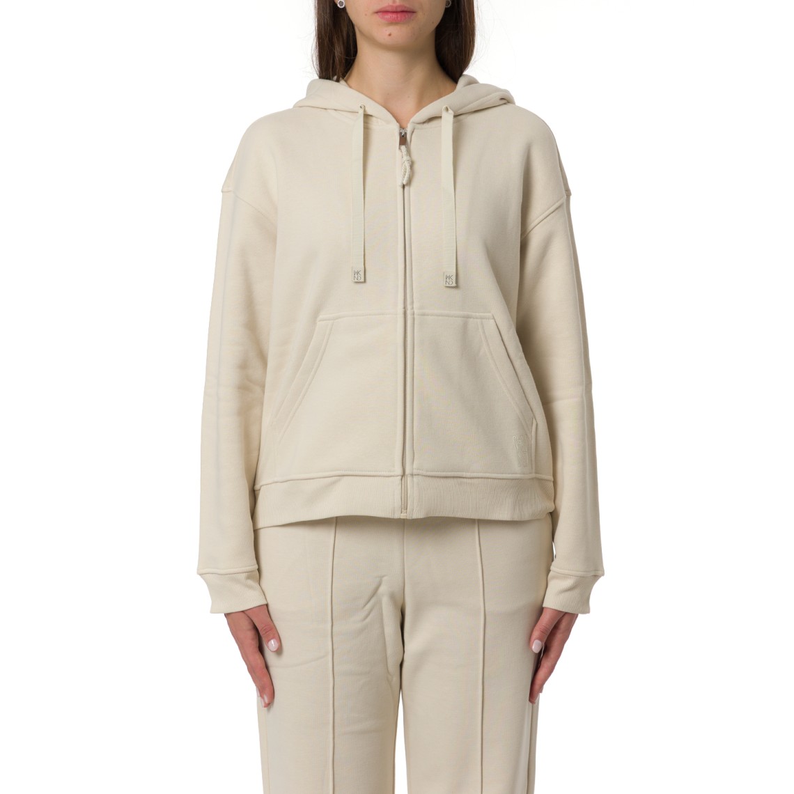 Felpa con zip e cappuccio Cane Weekend Max Mara