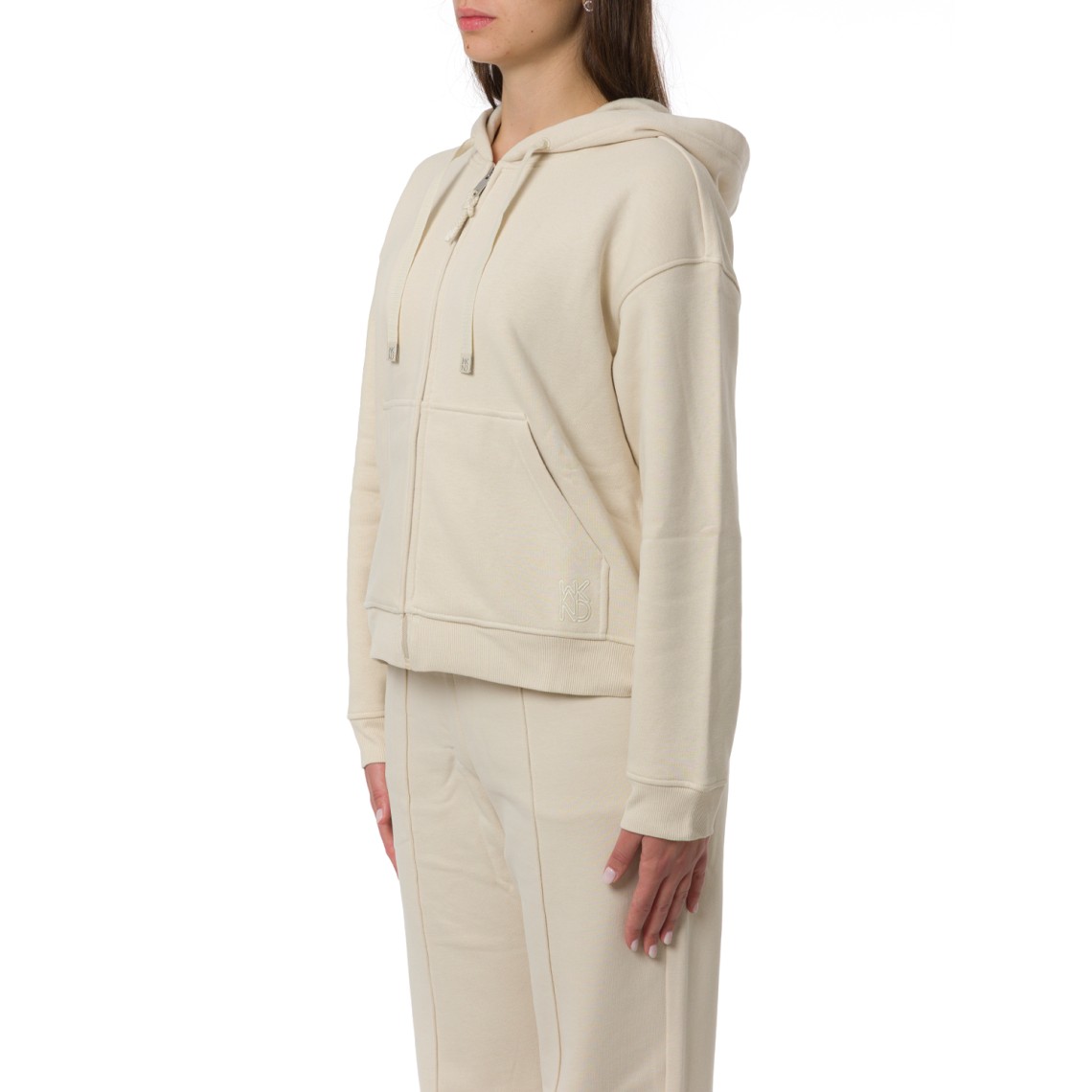 Felpa con zip e cappuccio Cane Weekend Max Mara