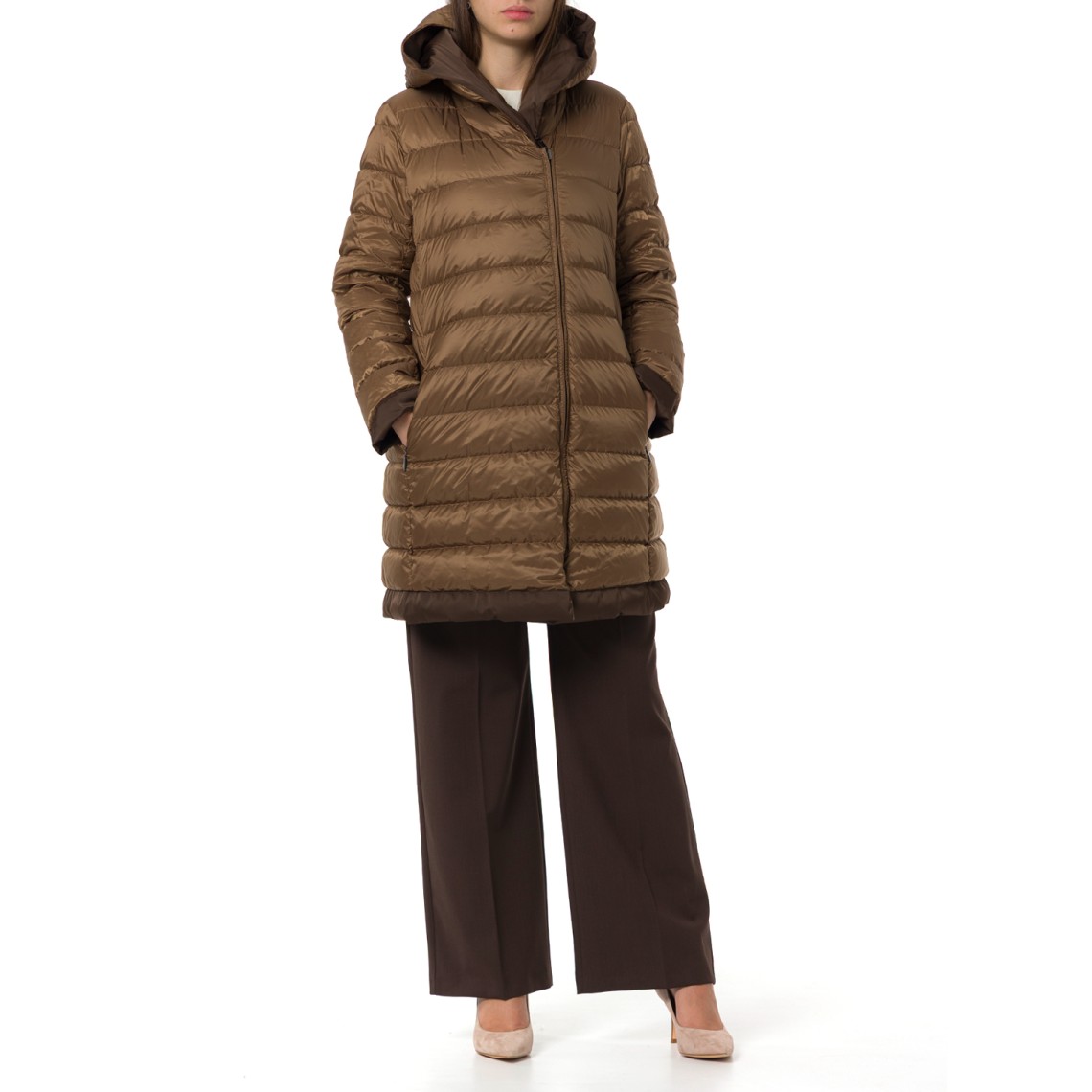 Piumino midi reversibile Uggioso Weekend Max Mara