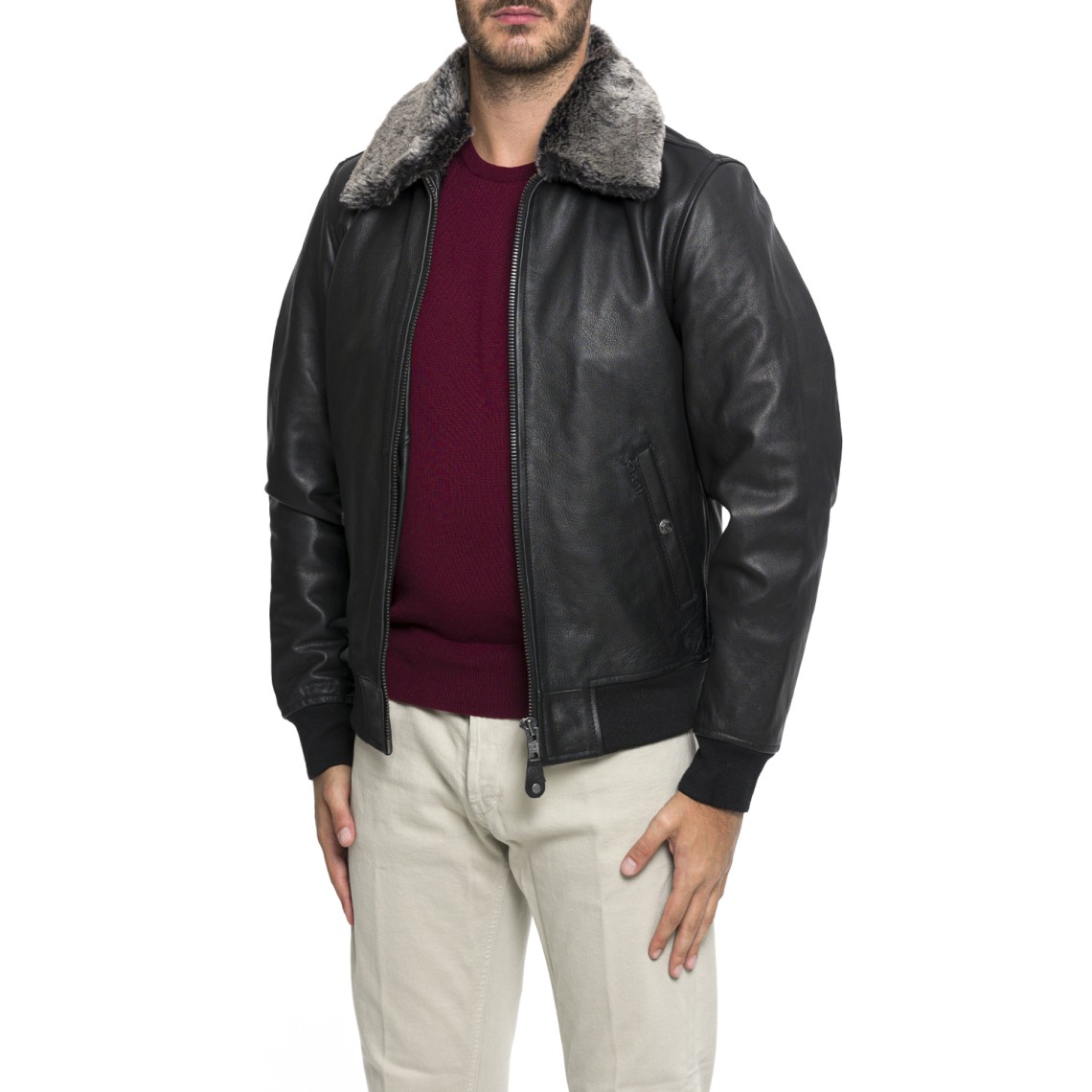 Giubbotto in pelle Schott