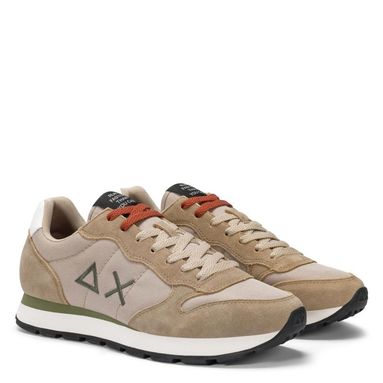 Sneakers Tom Solid Sun68 in nylon e suede