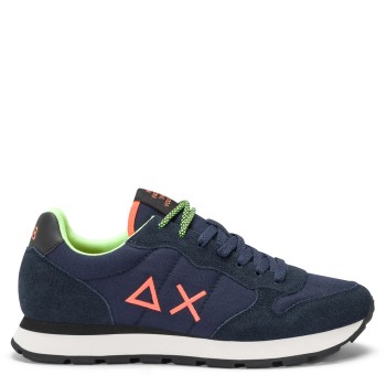 Sneakers Tom Fluo Sun68 con logo fluo