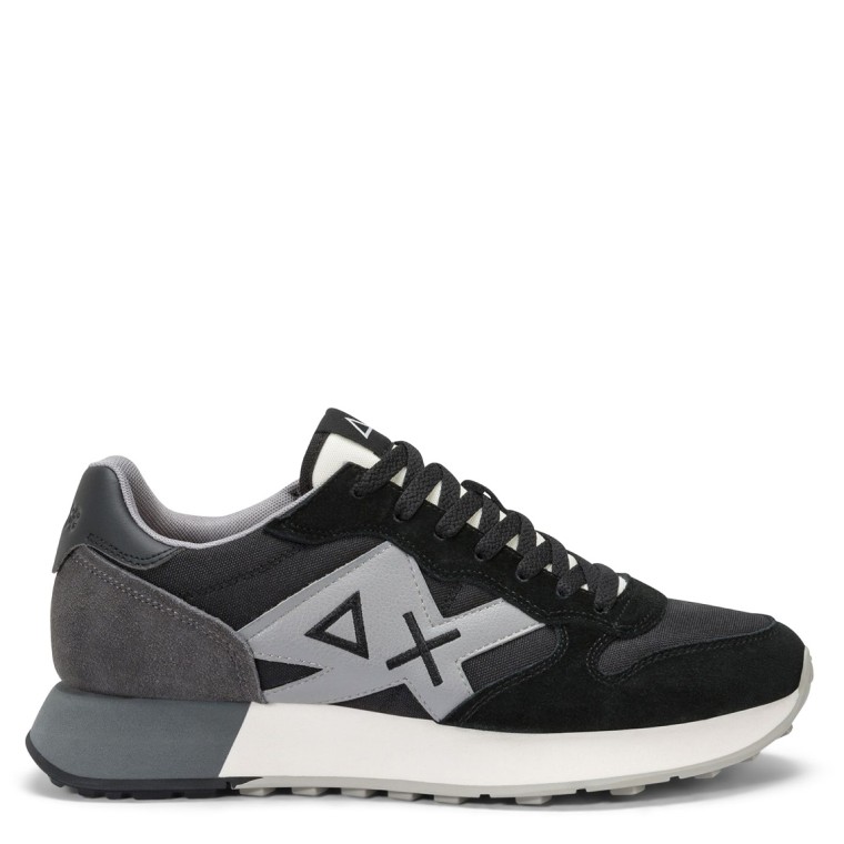 Sneakers Jaki Solid Sun68 in nylon e suede