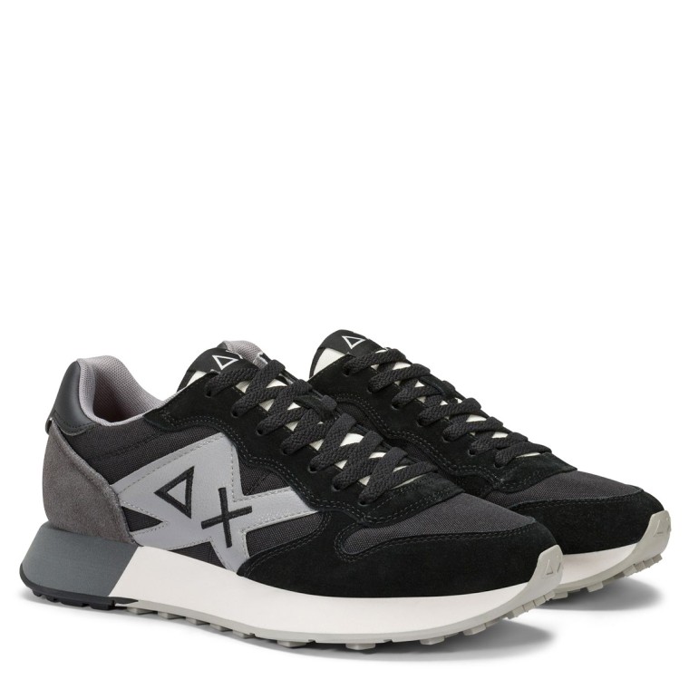 Sneakers Jaki Solid Sun68 in nylon e suede