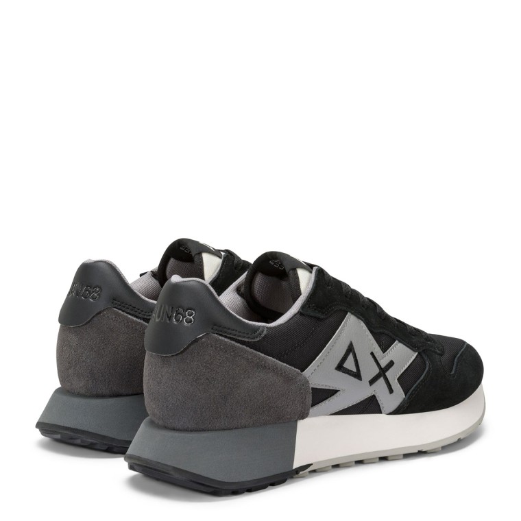 Sneakers Jaki Solid Sun68 in nylon e suede