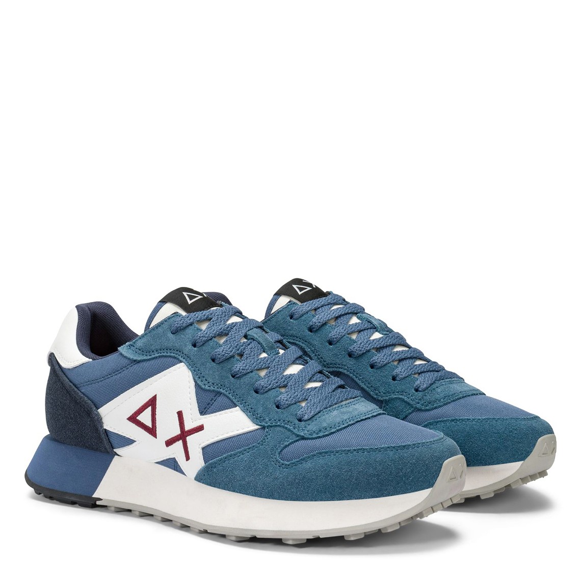 Sneakers Jaki Solid Sun68 in nylon e suede