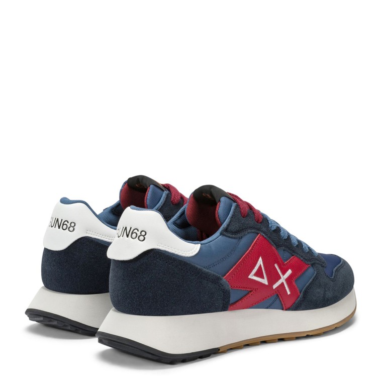 Sneakers Jaki Bicolor Sun68 in nylon e suede
