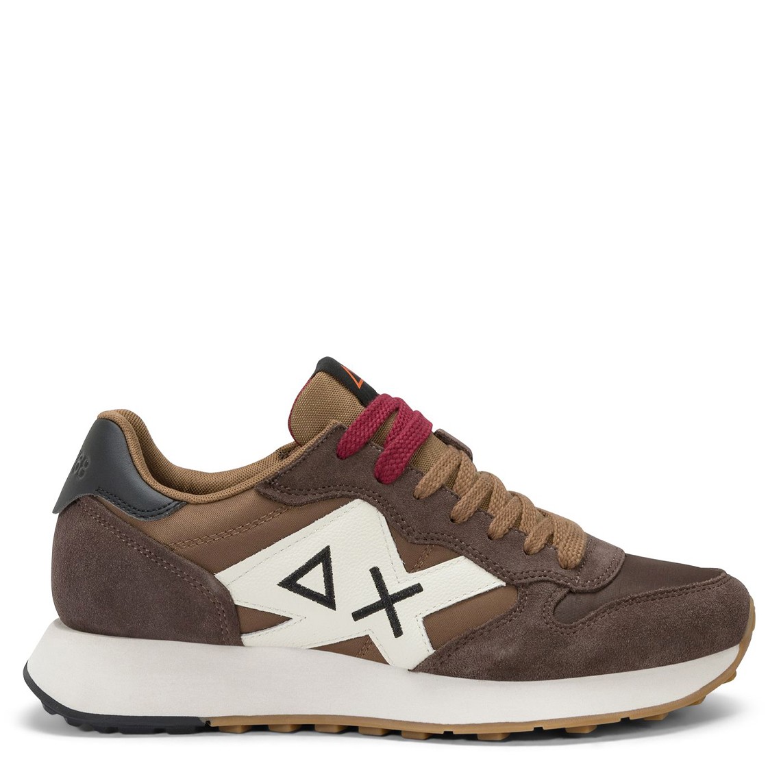 Sneakers Jaki Bicolor Sun68 in nylon e suede