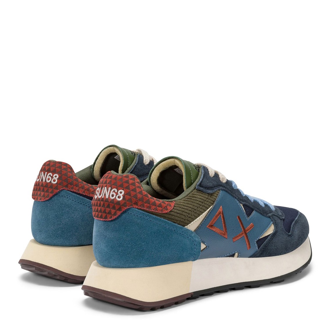 Sneakers Jaki Winter Sun68 in nylon e suede