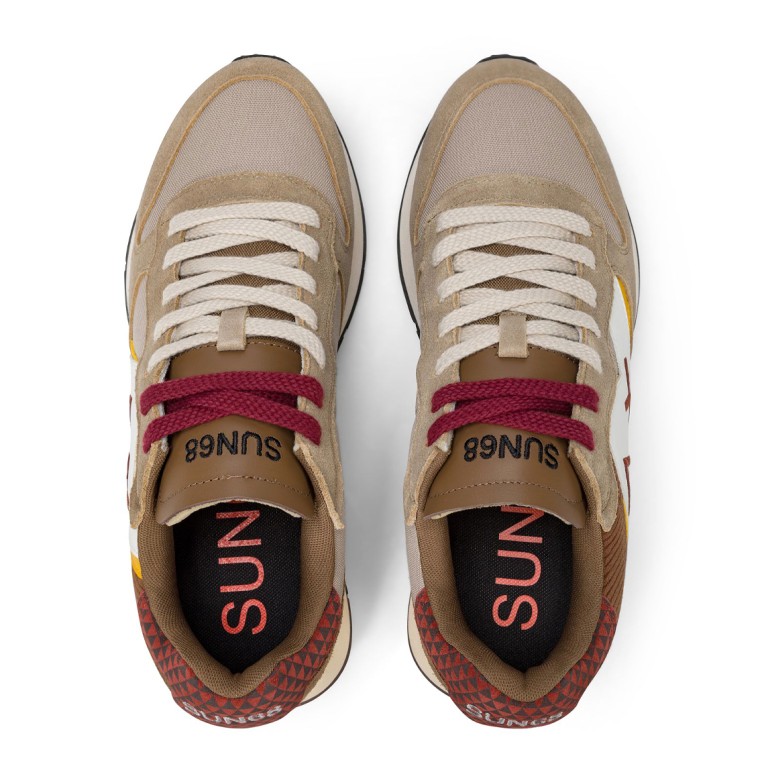 Sneakers Jaki Winter Sun68 in nylon e suede