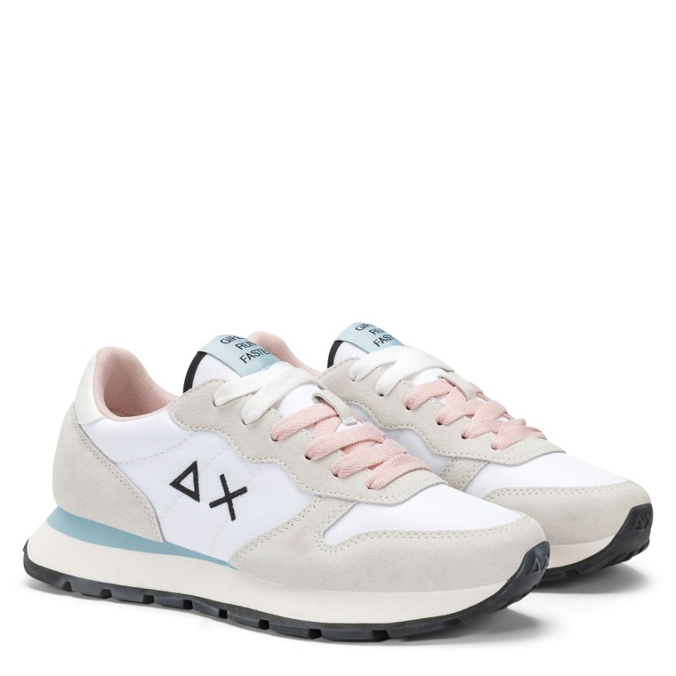 Sneakers Ally Solid Sun68 in nylon e suede
