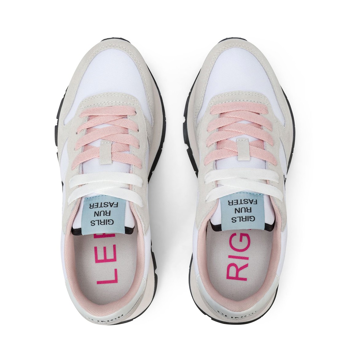 Sneakers Ally Solid Sun68 in nylon e suede