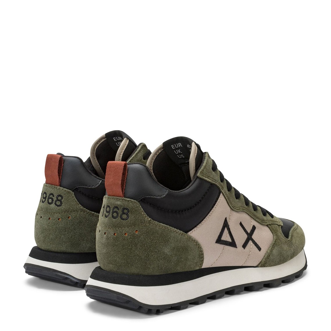 Sneakers Tom 2.0 Solid Sun68 in nylon e suede