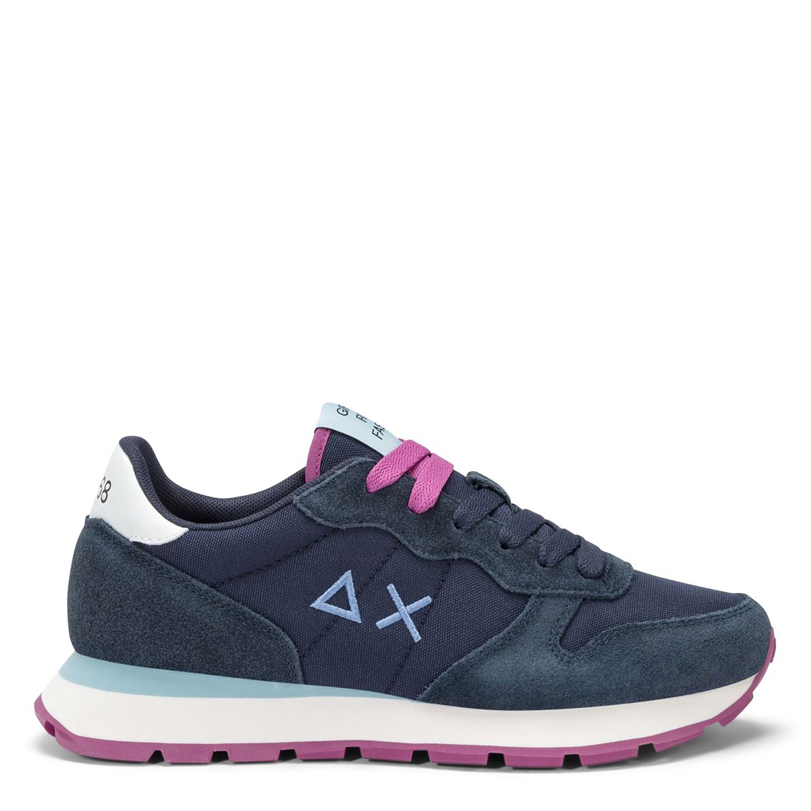 Sneakers Ally Solid Sun68 in nylon e suede