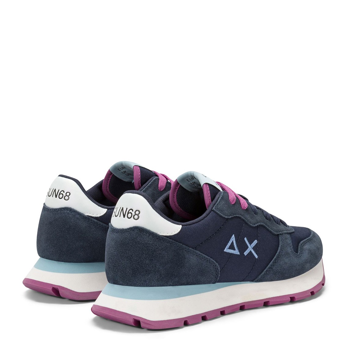 Sneakers Ally Solid Sun68 in nylon e suede