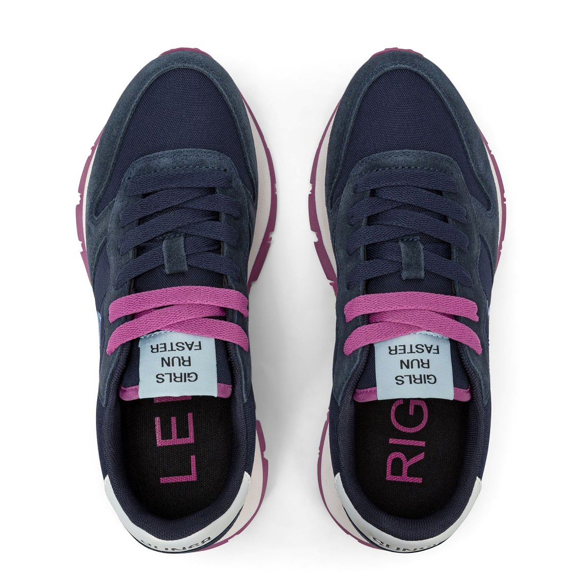 Sneakers Ally Solid Sun68 in nylon e suede