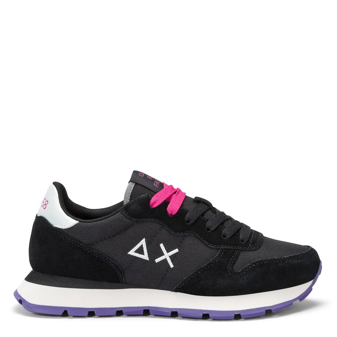 Sneakers Ally Solid Sun68 in nylon e suede