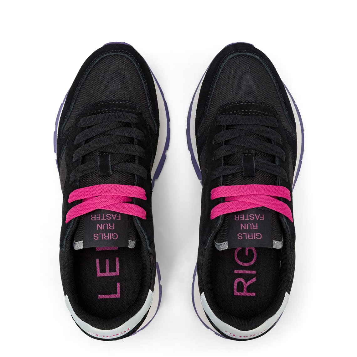 Sneakers Ally Solid Sun68 in nylon e suede