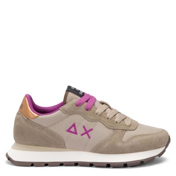 Sneakers Ally Solid Sun68 in nylon e suede