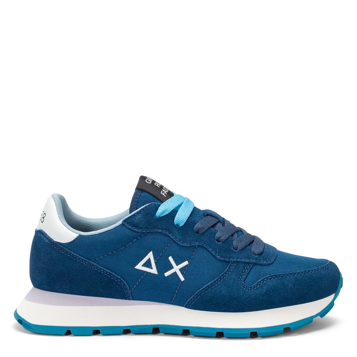 Sneakers Ally Solid Sun68 in nylon e suede