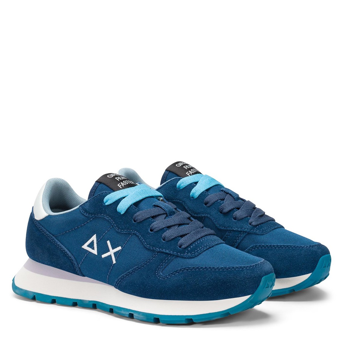 Sneakers Ally Solid Sun68 in nylon e suede