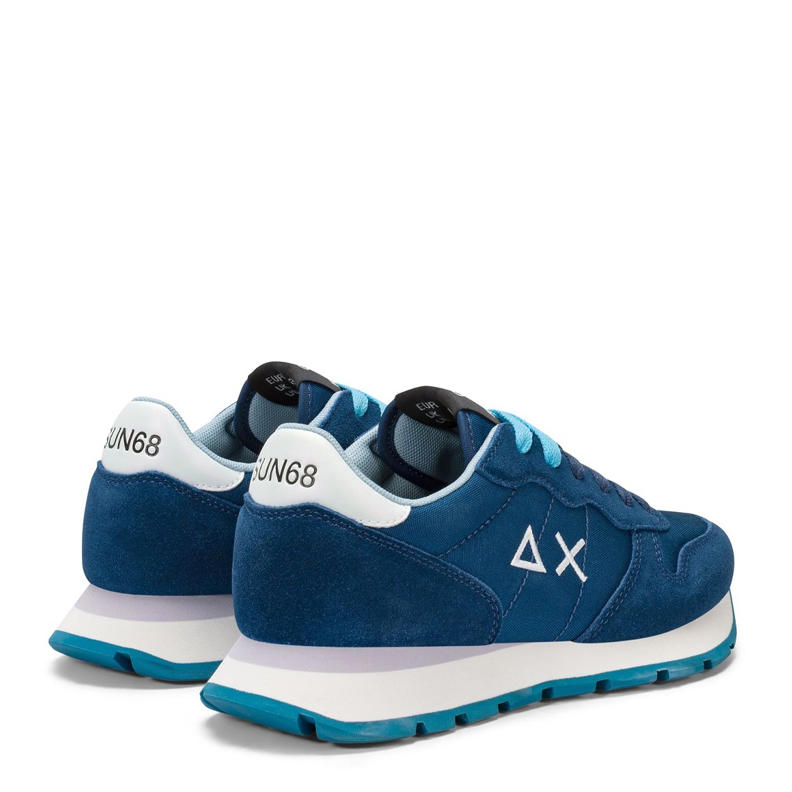 Sneakers Ally Solid Sun68 in nylon e suede