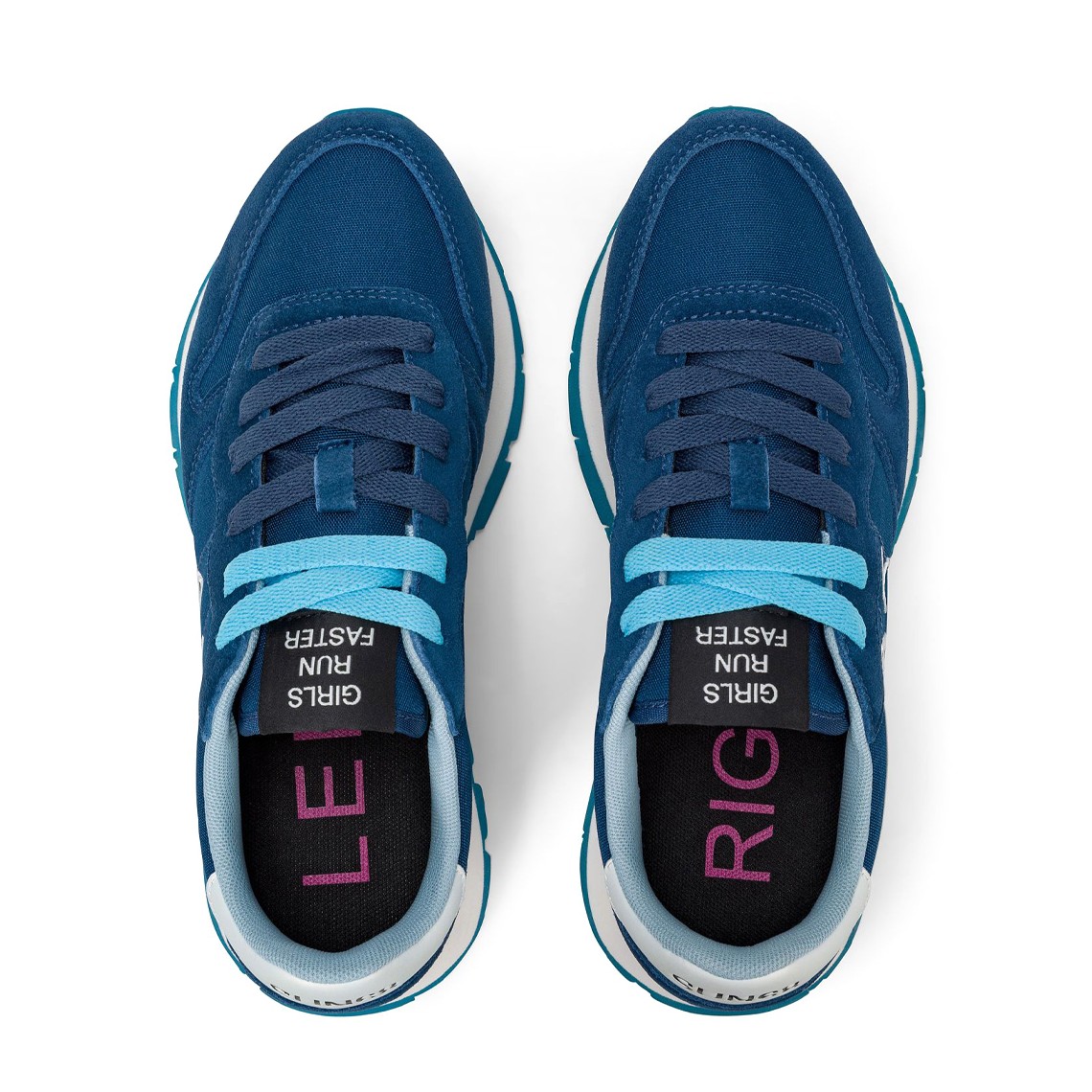 Sneakers Ally Solid Sun68 in nylon e suede