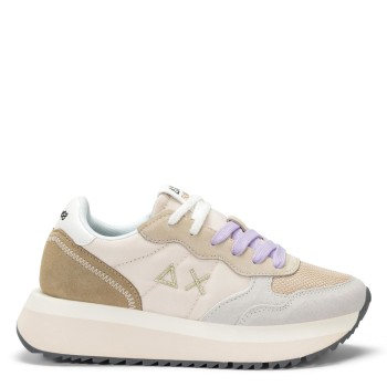 Sneakers Big Ally Multicolor Sun68 in nylon e suede