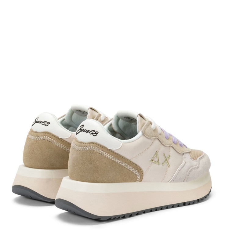 Sneakers Big Ally Multicolor Sun68 in nylon e suede