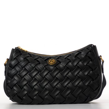 Borsa Pollini in pelle intrecciata