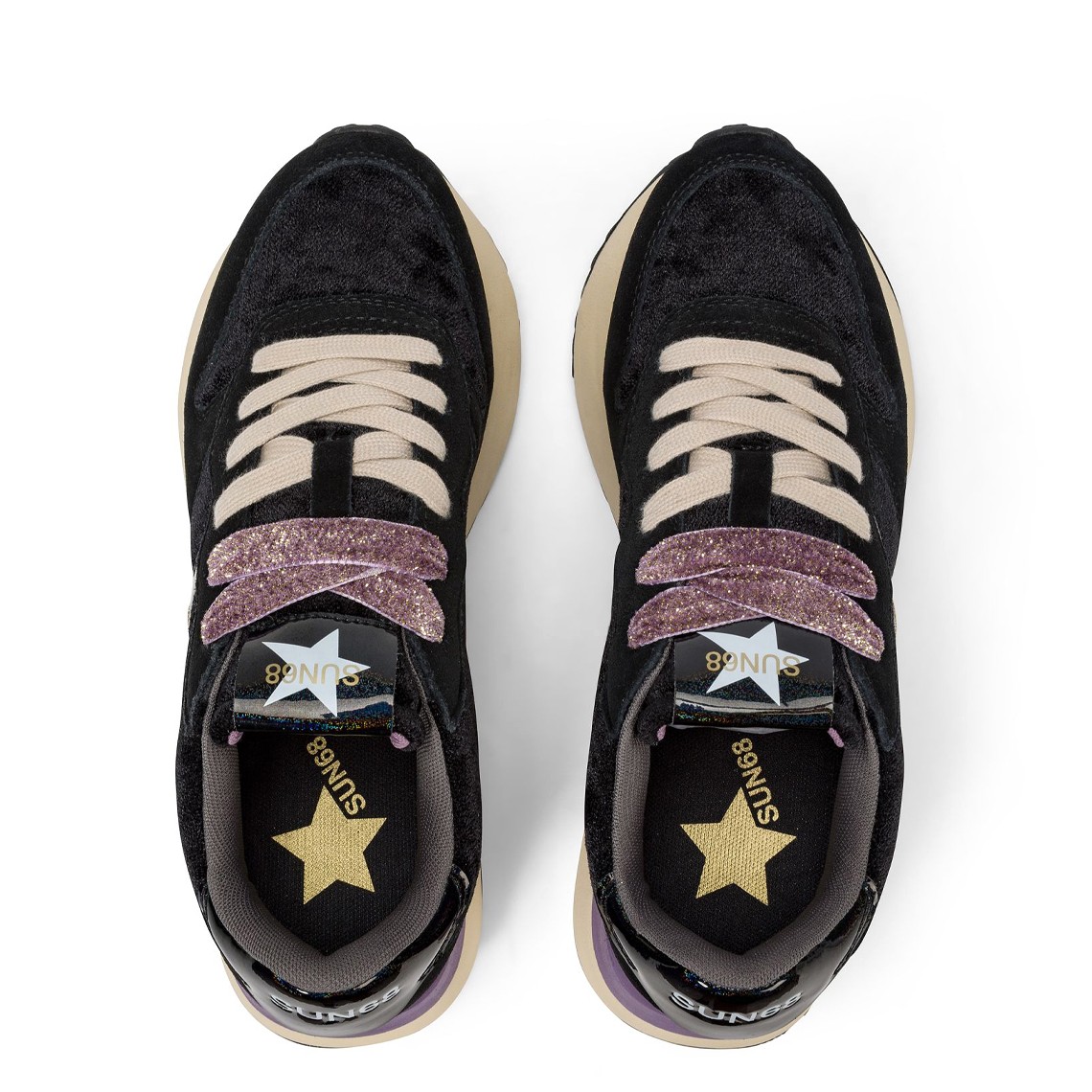 Sneakers Big Stargirl Velvet Sun68